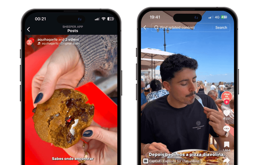 Mobile app screenshot